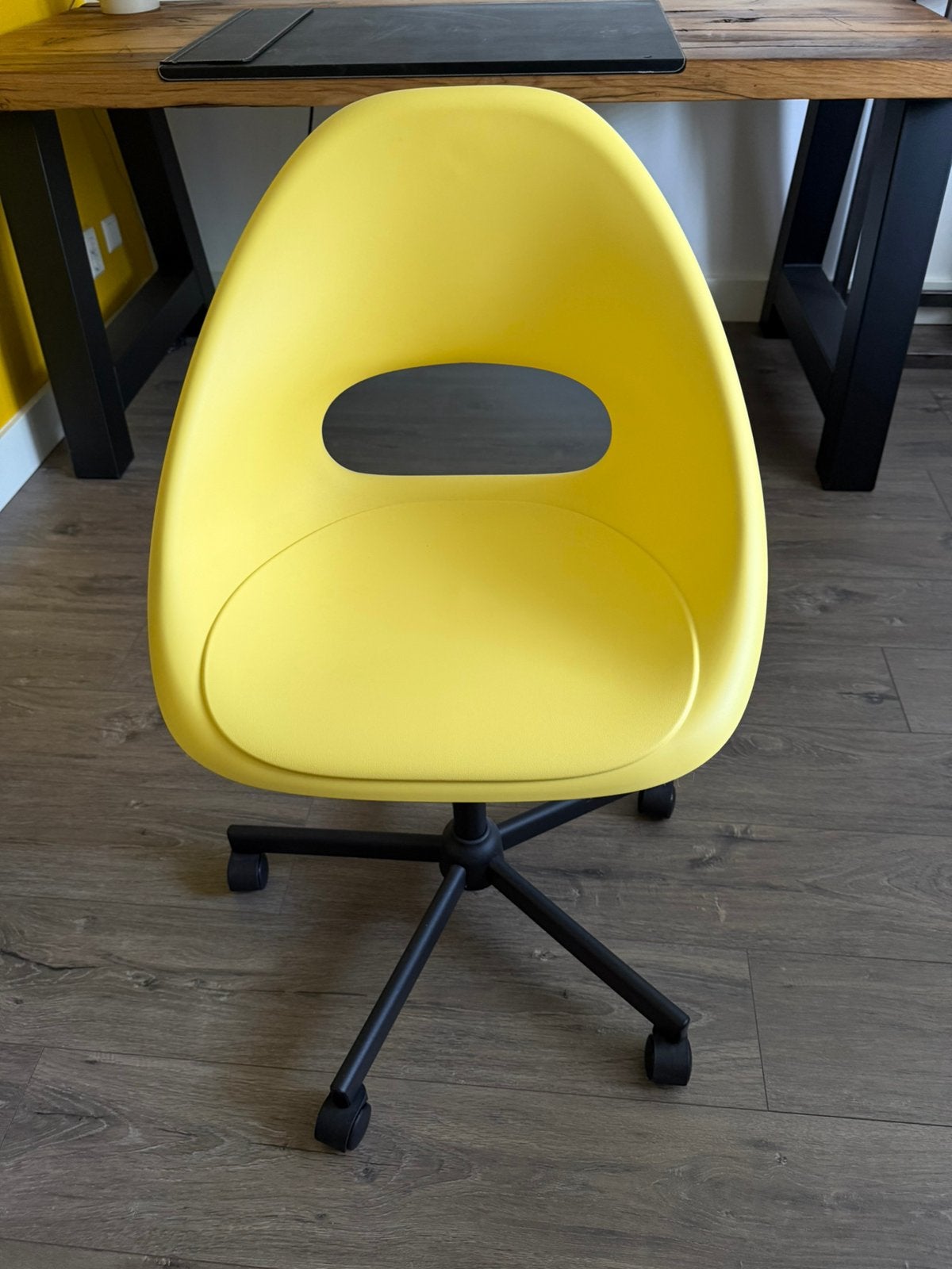 Ikea bureaustoel loberget/malskar, Ophalen, Zo goed als nieuw, Zwart