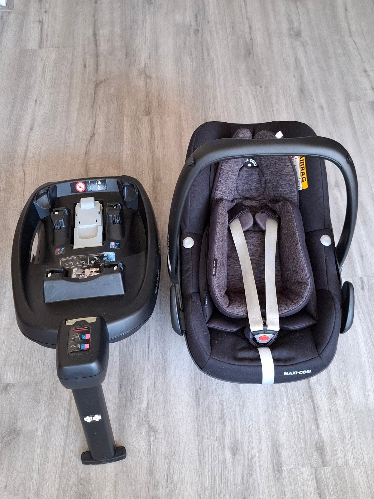 Maxi Cosi Beryl autostoel zwart, incl Isofix basis, Ophalen, Maxi-Cosi, Isofix