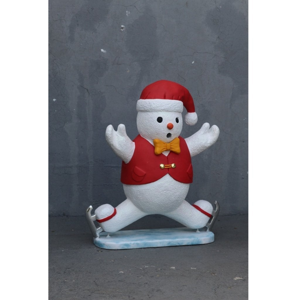Snowboy skating with ribbon – Sneeuwpop Hoogte 117 cm