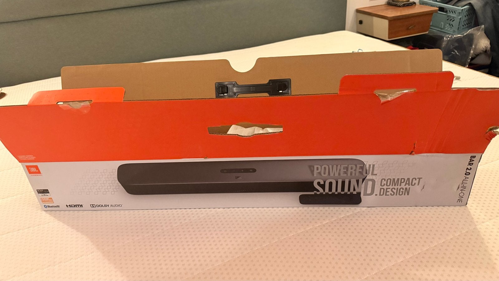 JBL Bar 2.0 All-in-One Soundbar - Nieuw in doos, Audio, Tv en Foto, Ophalen of Verzenden, Nieuw
