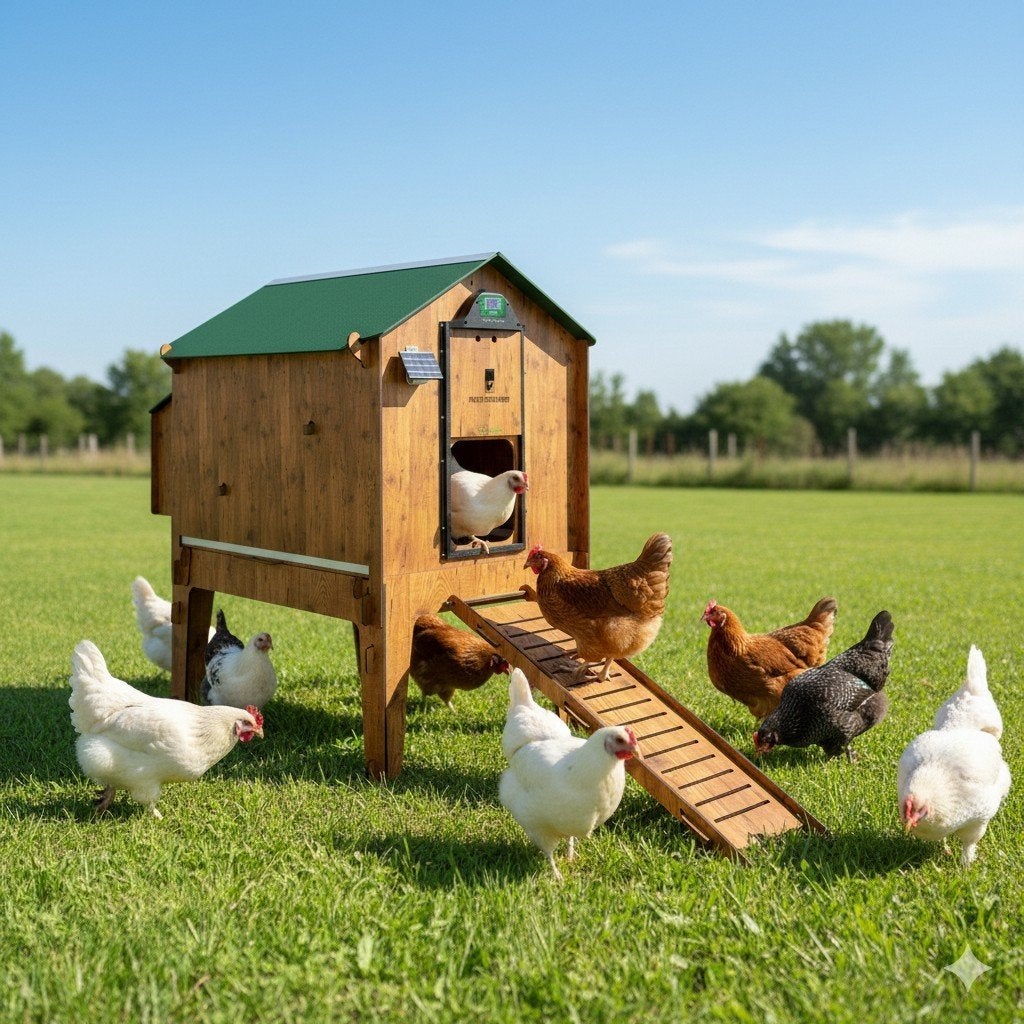 Trespa kippenhok: Cucciolotta Kippenhok Verhoogd Classic L, Dieren en Toebehoren, Pluimvee | Toebehoren, Ophalen of Verzenden