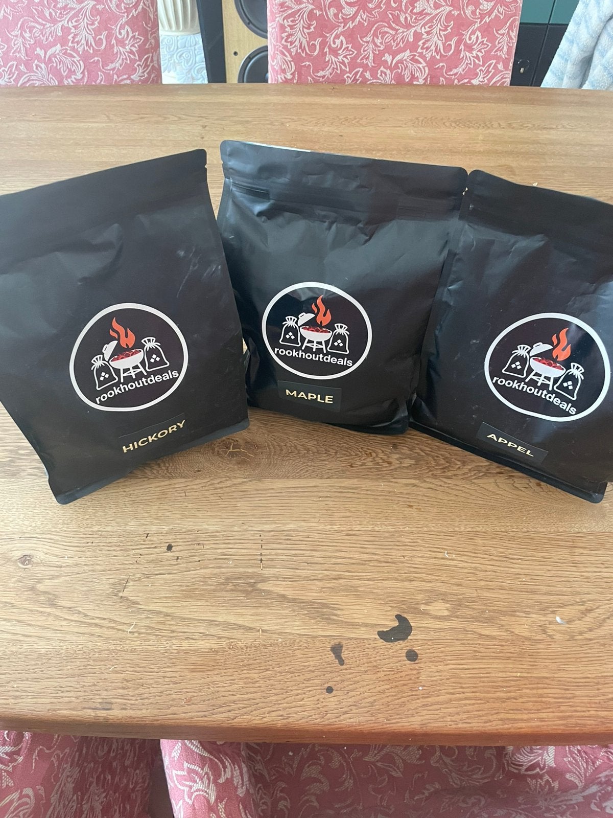 Bbq Rookhout maple hickory appel, Ophalen of Verzenden, Zo goed als nieuw