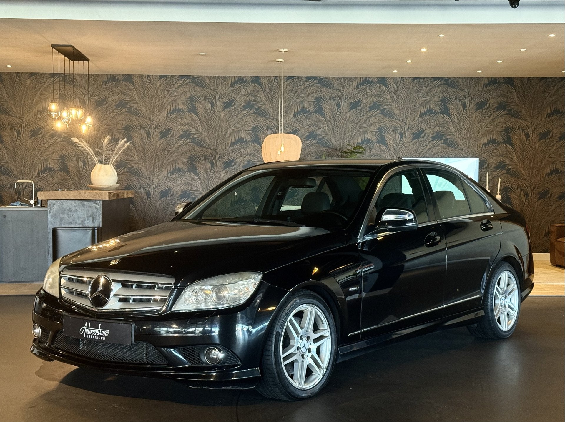 Mercedes-Benz C-Klasse 280 Avantgarde AMG I Automaat I NL Au, Auto's, Automaat, Zwart, Bedrijf, Sedan