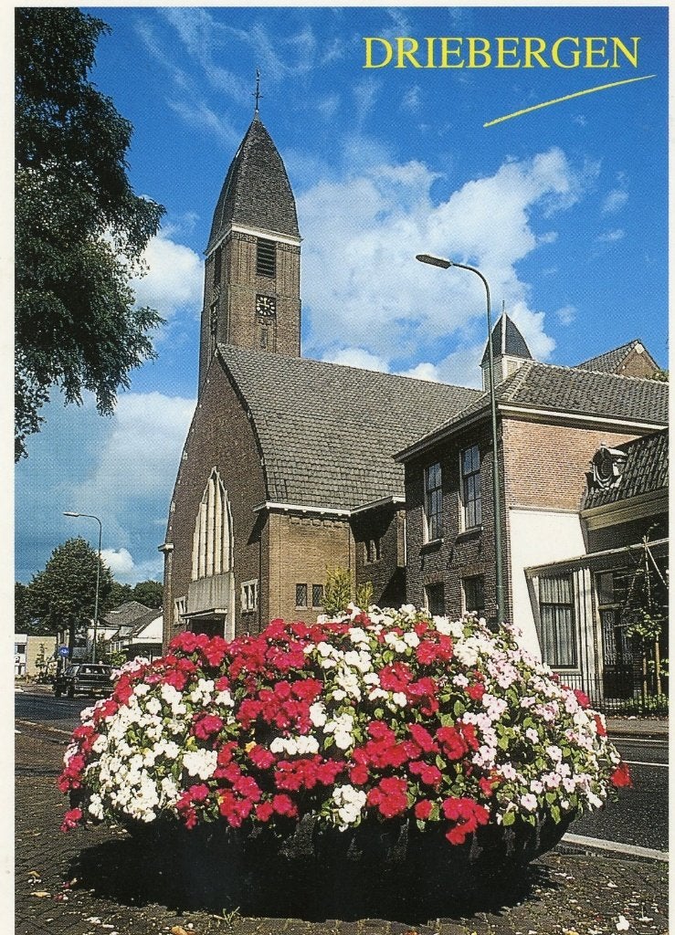 DRIEBERGEN Ned. Herv. Kerk, Verzenden, 1980 tot heden, Gelopen, Utrecht