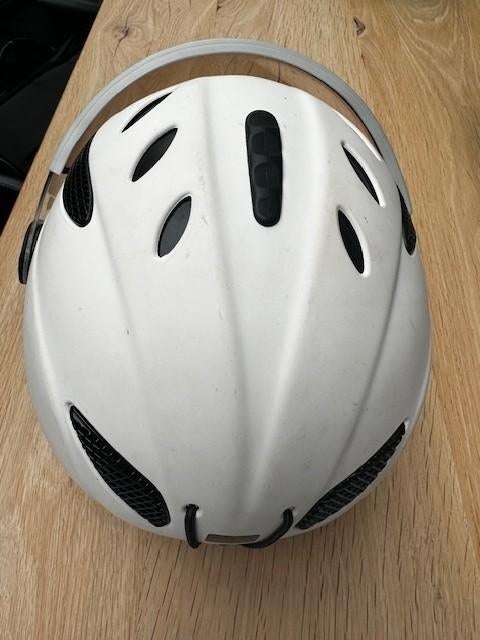 Ski helm Alpina dames 58 - 60 cm met vizier, Sport en Fitness, Skiën en Langlaufen, Gebruikt, Overige typen, Skiën, Minder dan 100 cm