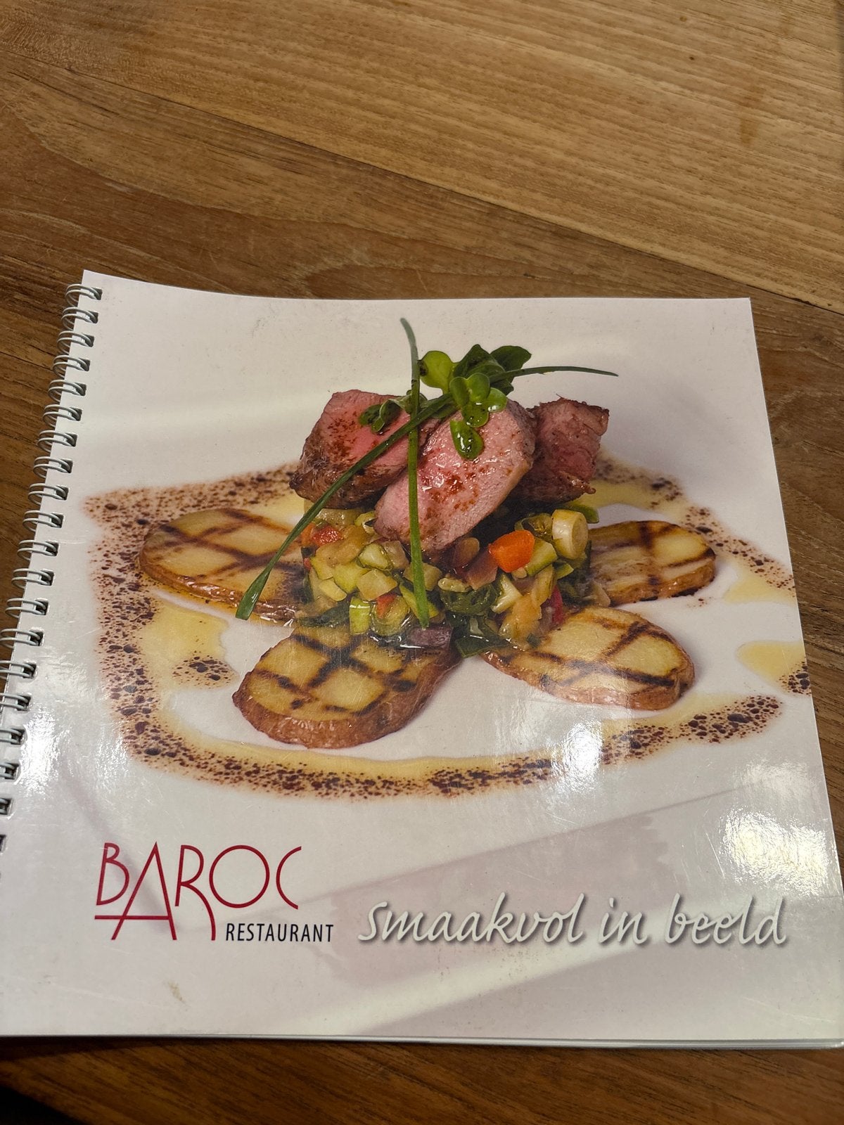 Restaurant Baroc Kookboek - Smaakvol in Beeld, Ophalen of Verzenden, Zo goed als nieuw, Europa, Hoofdgerechten