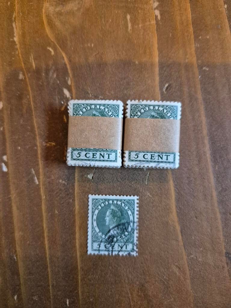 Bundels (100) 5 cent Koningin Wilhelmina, Ophalen of Verzenden, T/m 1940, Postfris