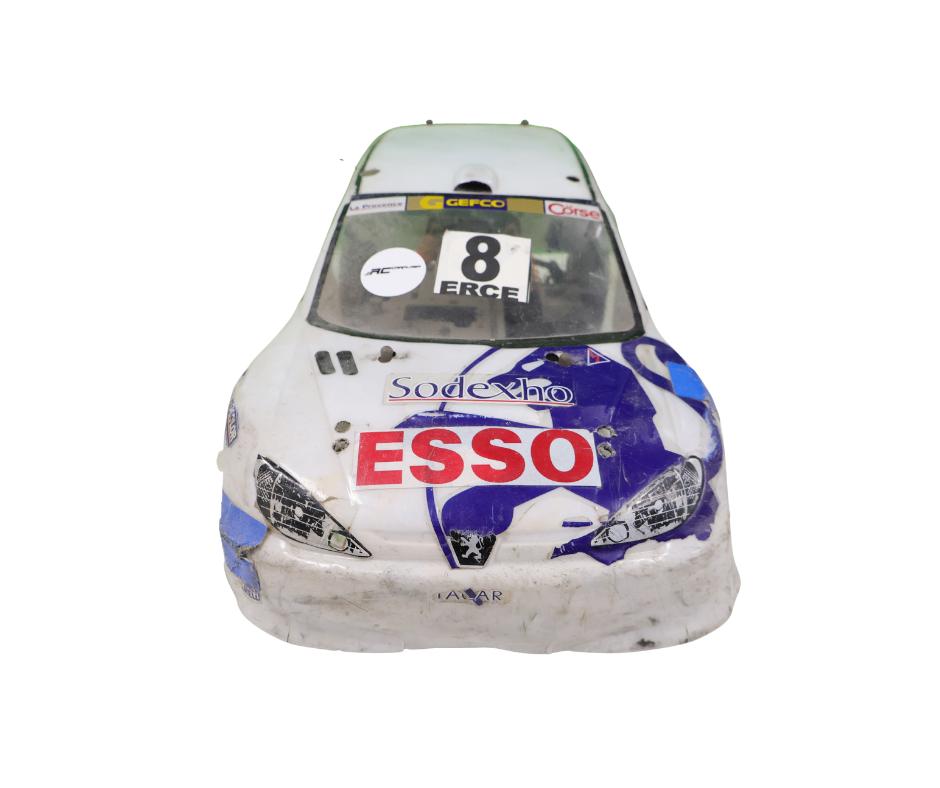 Kyosho Peugeot 1/10 elektro rc auto, Hobby en Vrije tijd, Elektro, Gebruikt, Ophalen of Verzenden, Schaal 1:10