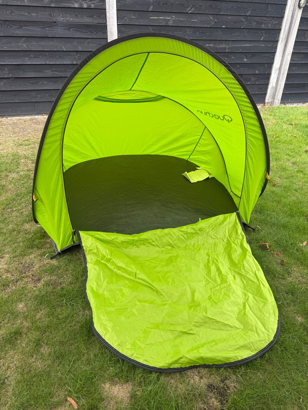 Quechua 2 Seconds XL Pop-up StrandTent - Snel op te zetten!, Caravans en Kamperen, Ophalen of Verzenden, Zo goed als nieuw, Tot en met 2