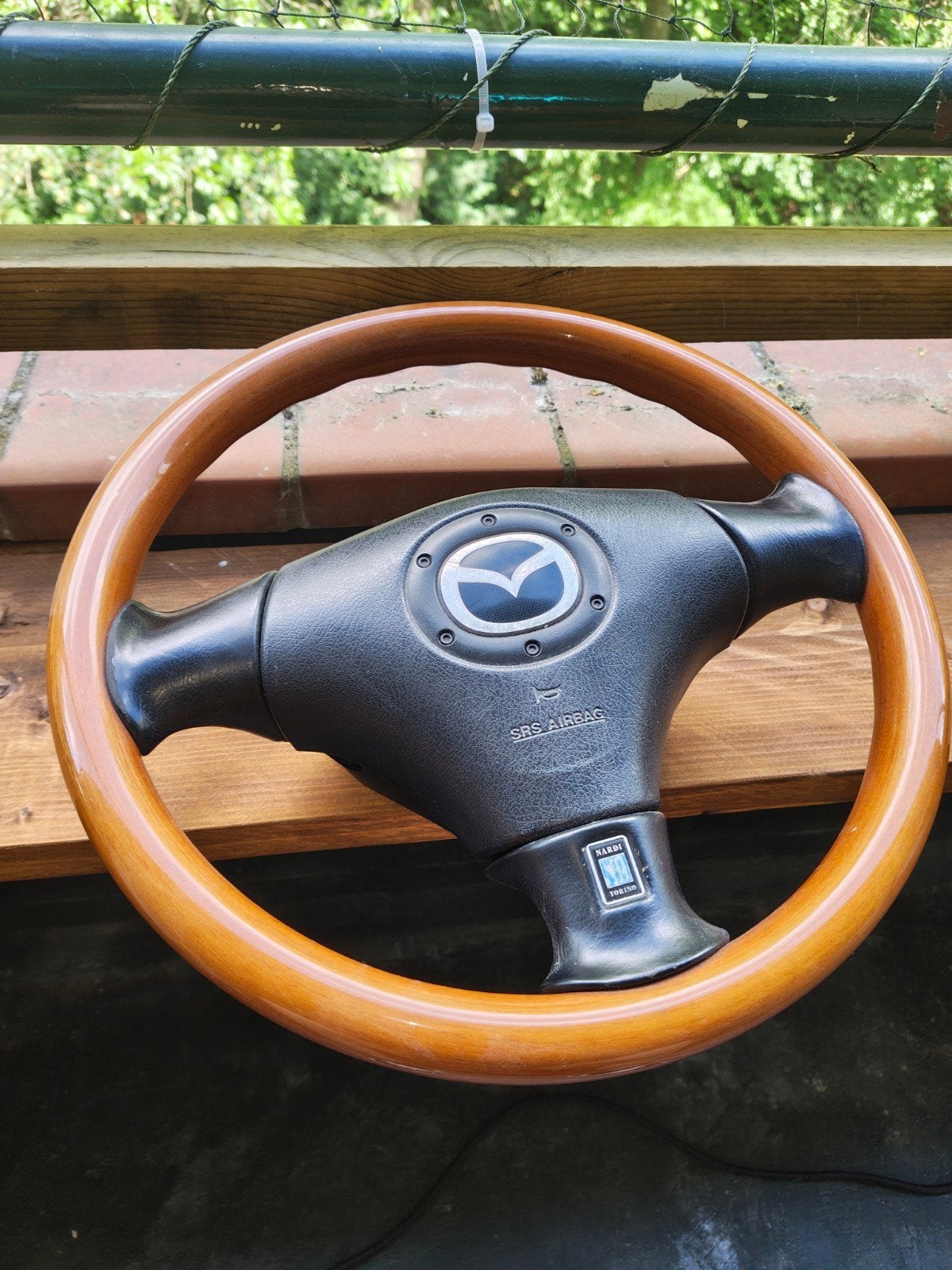 Nardi Torino Houten Stuur Mazda MX-5 NBFL - Goede Staat, Ophalen of Verzenden