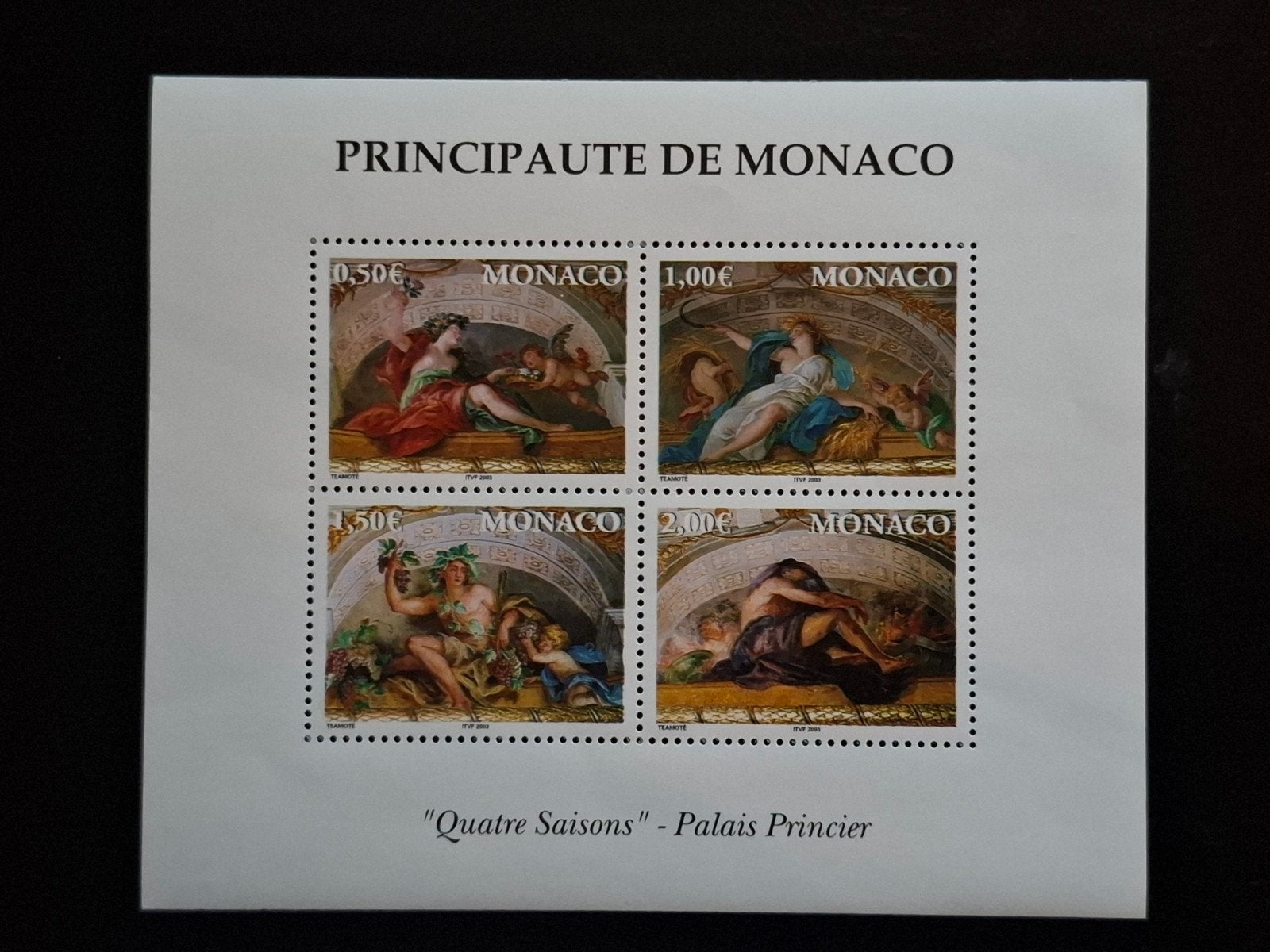 Monaco 2002 Four Seasons, Ophalen of Verzenden, Monaco, Postfris