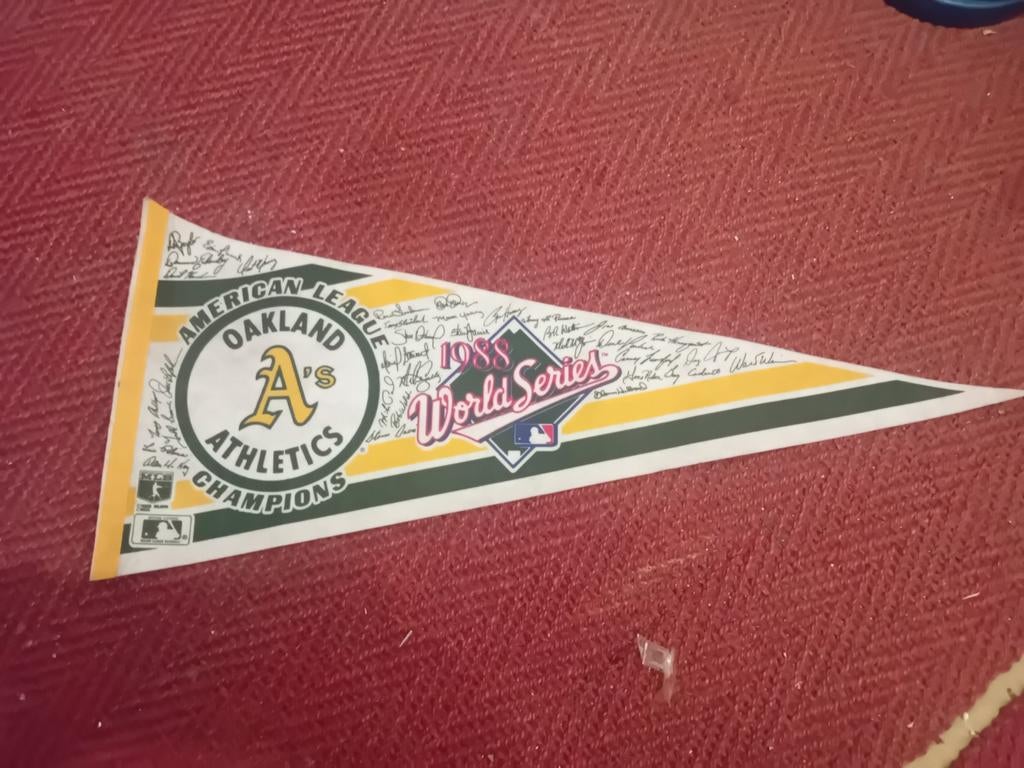Oakland Athletics 1988 World Series Vaantje, Verzamelen, Ophalen of Verzenden