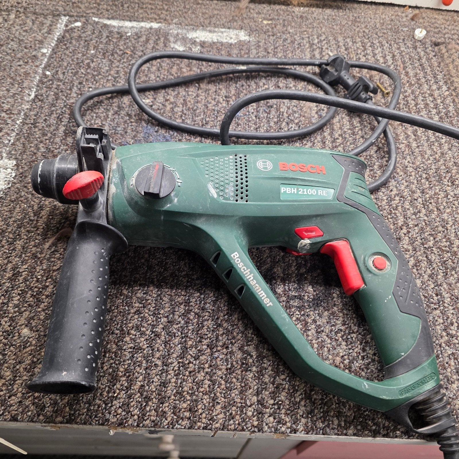 Bosch boorhamer pbh 2100 RE, Ophalen, Gebruikt, Boor- en/of Breekhamer