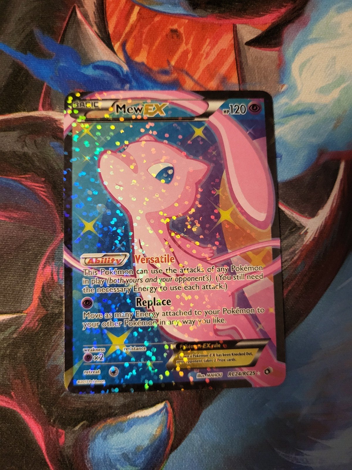 Mew EX - Legendary Treasures #RC24/RC25, Hobby en Vrije tijd, Verzamelkaartspellen | Pokémon, Ophalen of Verzenden, Zo goed als nieuw