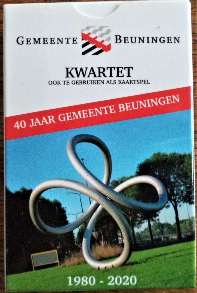 Gemeente BEUNINGEN - Kaartspel tevens Kwartetspel, Ophalen of Verzenden, Nieuw, Kwartet(ten)