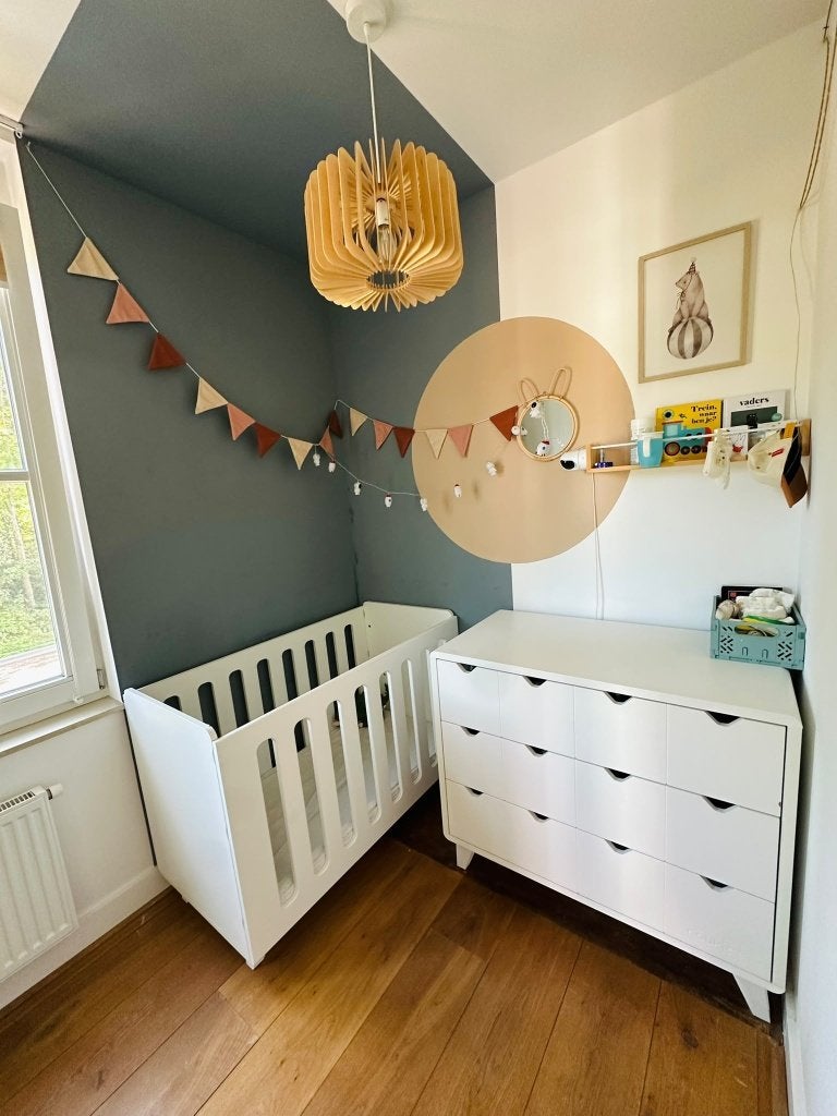 Complete babykamer Noukie’s: ledikant, commode, kast, Ophalen, Gebruikt, Jongetje of Meisje