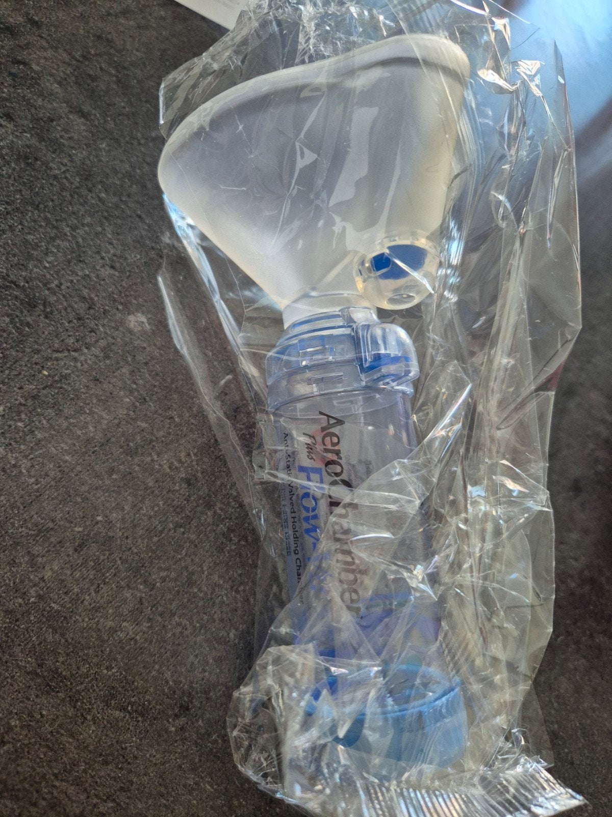 Aerochamber Flow-Vu plus voorzetkamer masker blauw nieuw!, Ophalen of Verzenden, Nieuw