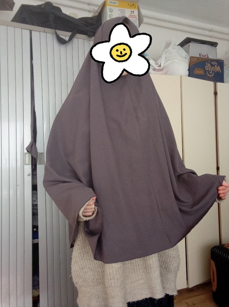 Grijze heupkhimaar byAicha stretch, ByAicha, Verzenden, Zo goed als nieuw