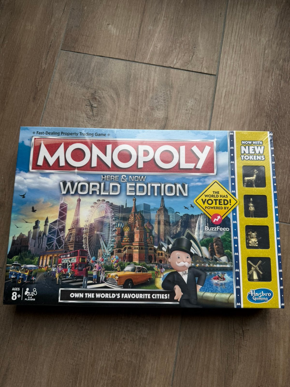 Monopoly World Edition Hasbro Spel Game Bordspel NIEUW, Ophalen of Verzenden, Zo goed als nieuw