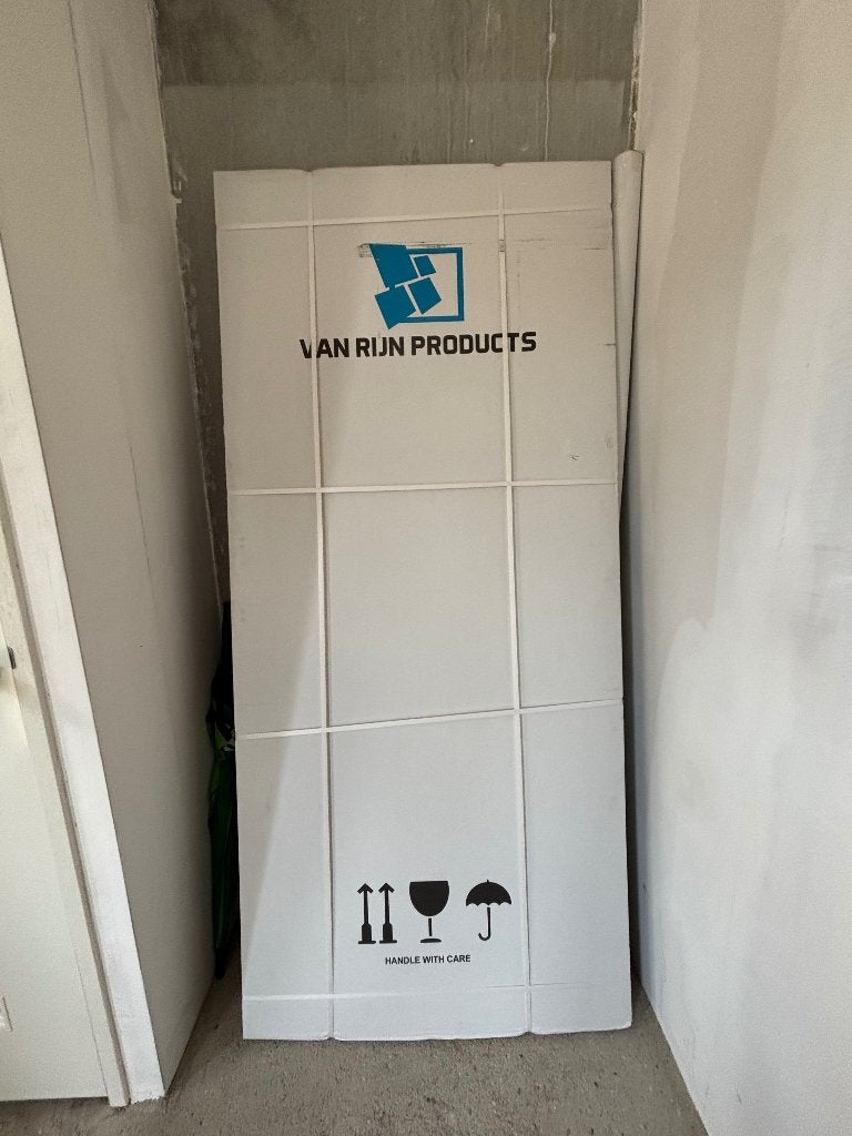 NIEUW DOUCHESCHERM – VAN RIJN BRISBANE, Doe-het-zelf en Verbouw, Ophalen, Nieuw, Chroom, Overige typen