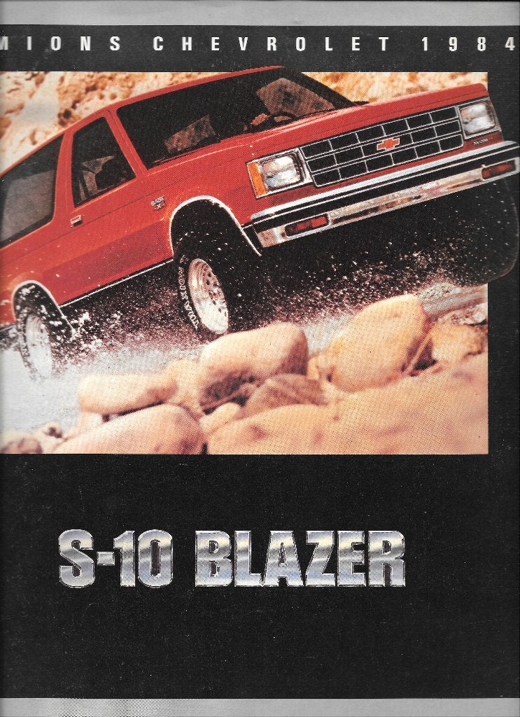 CHEVROLET S-10 BLAZER, Ophalen of Verzenden, Zo goed als nieuw, Chevrolet