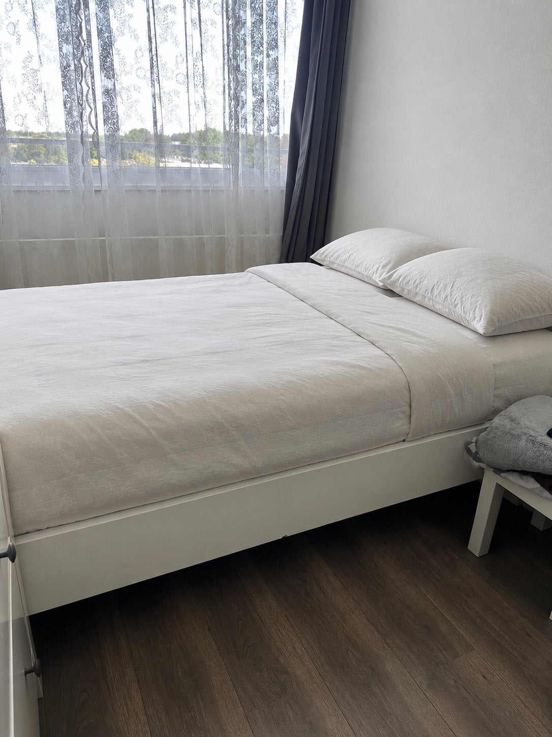 MOET WEG! | Tweepersoons bed, Ophalen, Zo goed als nieuw, Tweepersoons, 140 cm
