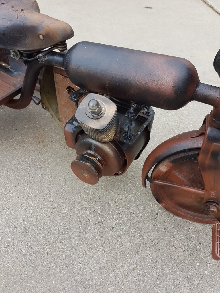 Self Made Art custom made, steampunk kinderfiets😎, Ophalen, Gebruikt, ., .