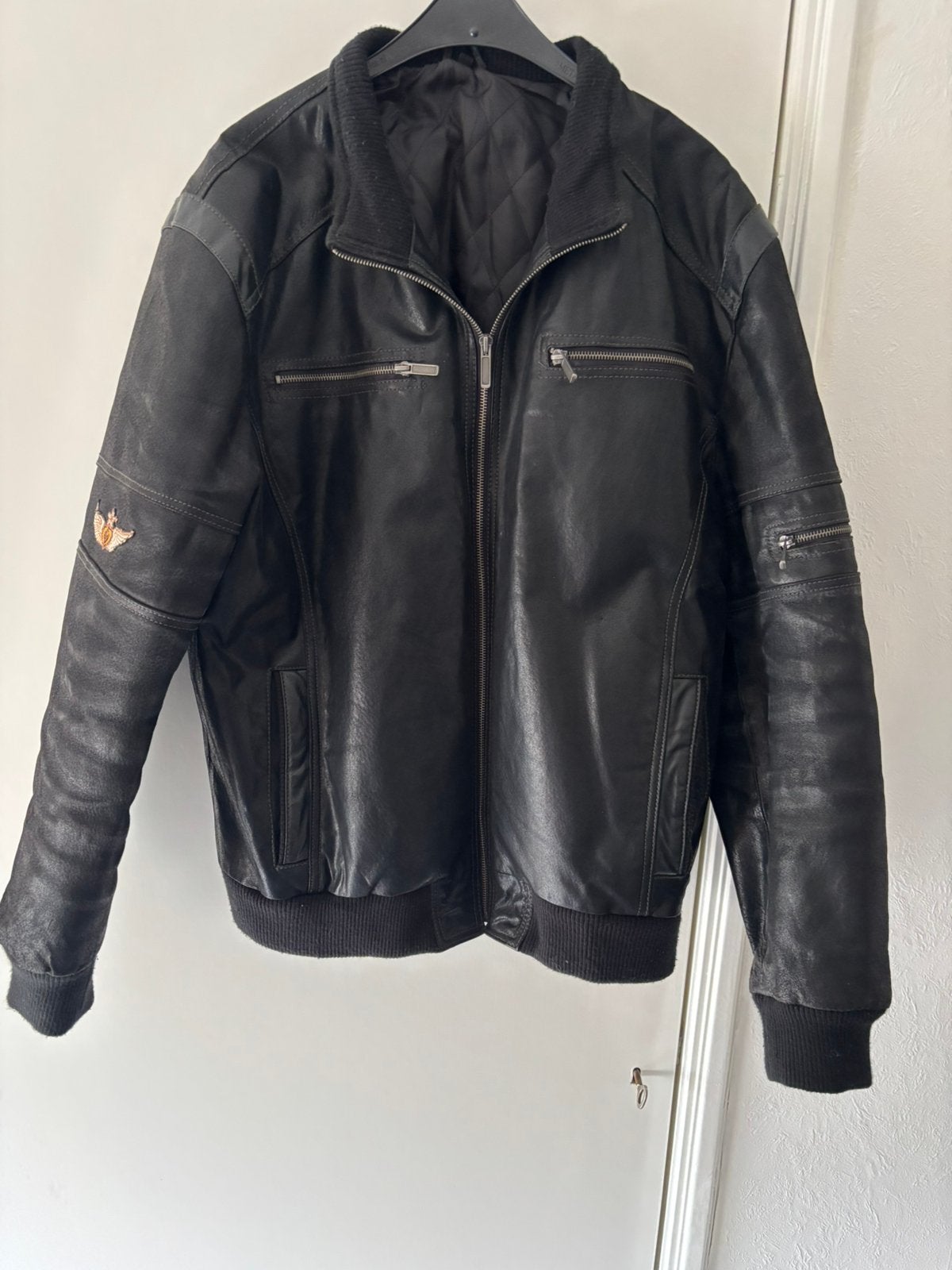 Stevige Zwarte Piloten Jack Maat XL, Ophalen of Verzenden, Gedragen, Maat 56/58 (XL), Zwart