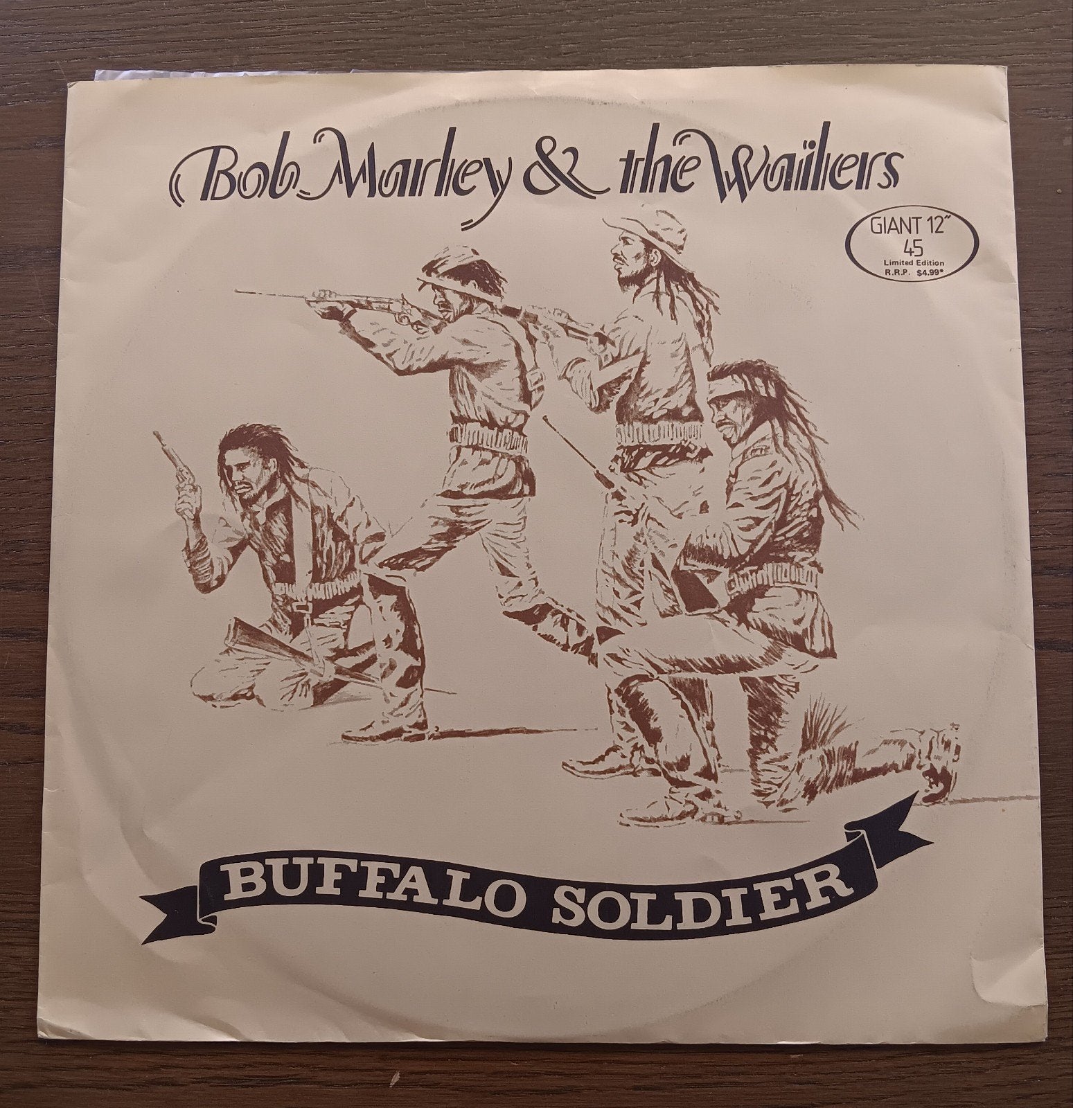 Bob Marley & The Wailers - Buffalo Soldier - met dub versie, LP, Overige genres, Ophalen of Verzenden, 12 inch
