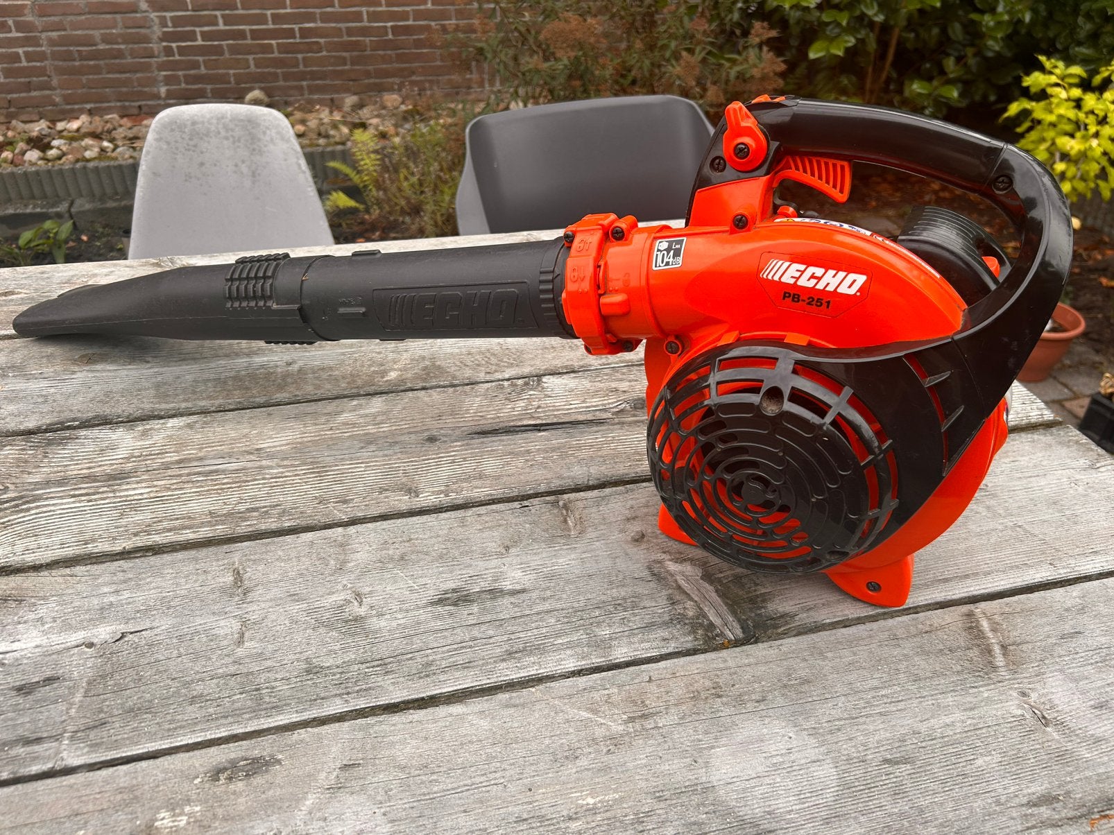Bladblazer benzine ECHO PB-251, Ophalen, Zo goed als nieuw, Benzine
