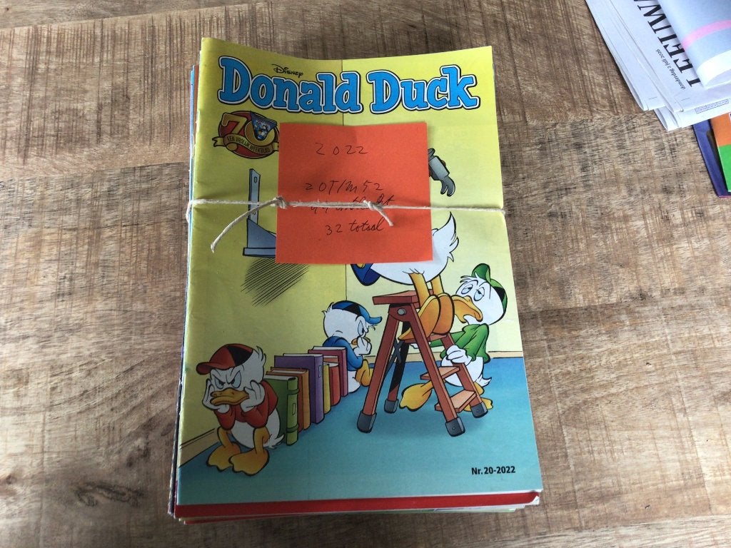 Donald Duck, Boeken, Donald Duck, Meerdere stripboeken, Ophalen, Gelezen