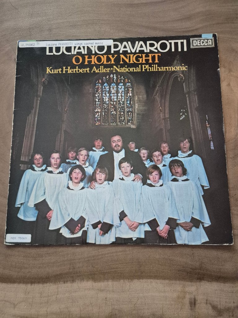 Luciano Pavarotti - O Holy Night - Vinyl, LP, Opera of Operette, Ophalen of Verzenden, Zo goed als nieuw