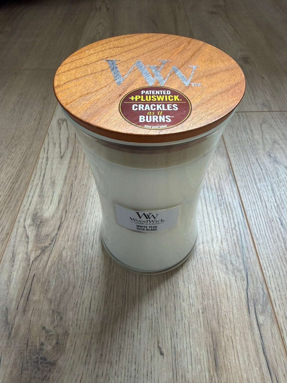 WoodWick Kaars - nieuw!, Woodwick, Nieuw, Ophalen of Verzenden, Glas