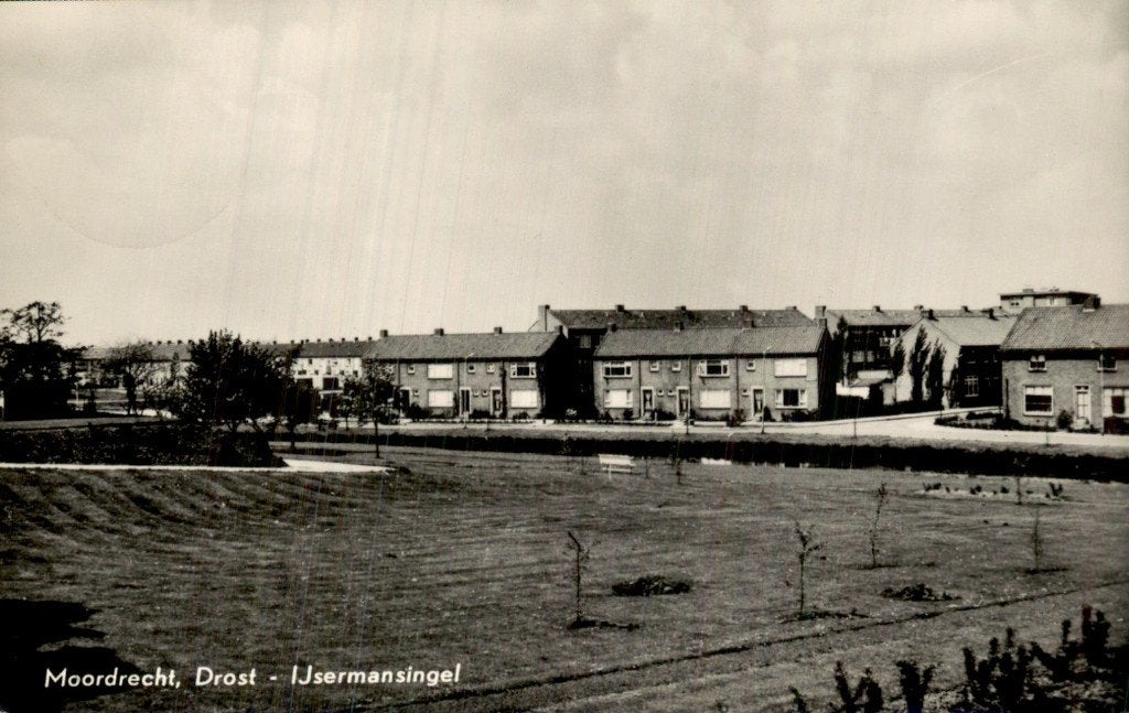 Moordrecht - Drost - IJsermansingel, Ophalen of Verzenden, 1940 tot 1960, Gelopen, Zuid-Holland