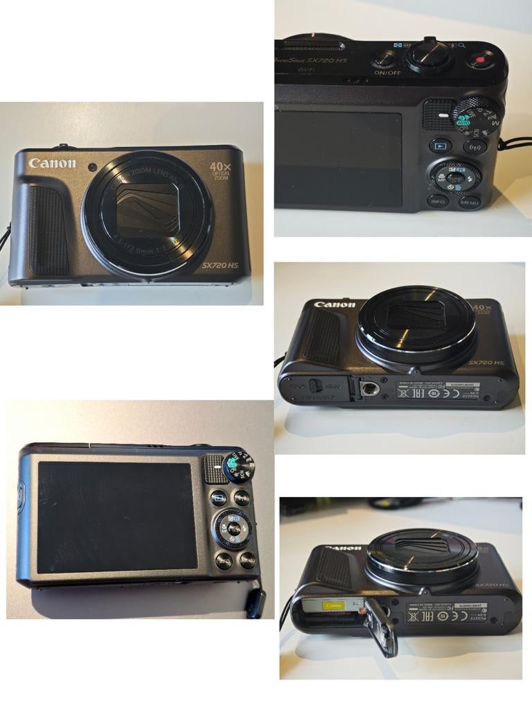 Canon camera SX720HS - 40x Zoom, Ophalen, Canon, Compact, Zo goed als nieuw