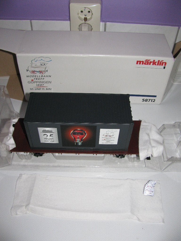Märklin Modellbahn Treff Goppingen 1997 Spoor 1, Gelijkstroom of Wisselstroom, Ophalen of Verzenden, Märklin, Nieuw