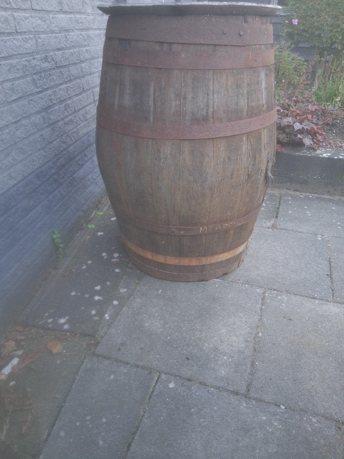 bier vat, 150 liter of meer, Ophalen