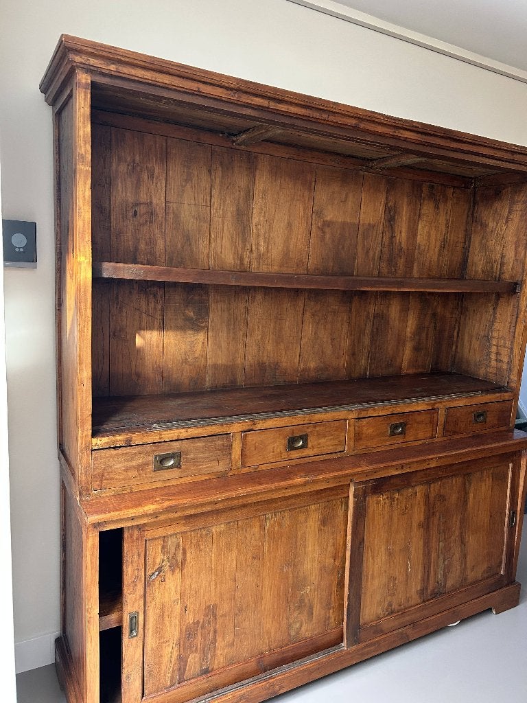 vitrine kast, Ophalen, 150 tot 200 cm, Zo goed als nieuw, 150 tot 200 cm