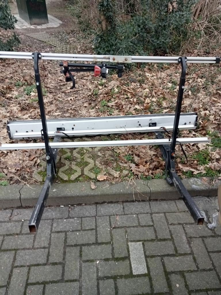 Te koop stevige moter/scooter/fietsdrager voor de camper, Caravans en Kamperen, Ophalen of Verzenden