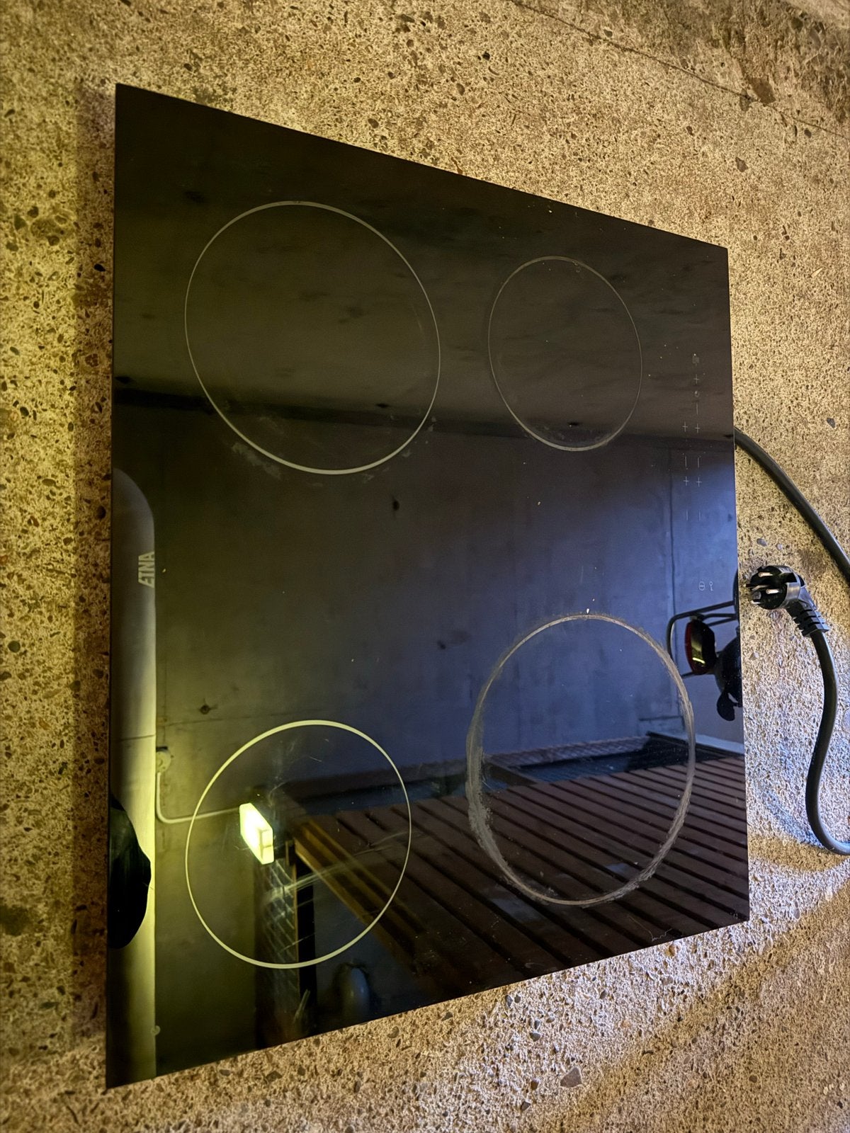 ETNA KIC260ZT Inductie Kookplaat - 4 Zones, Ophalen, Gebruikt, 4 kookzones, Inbouw