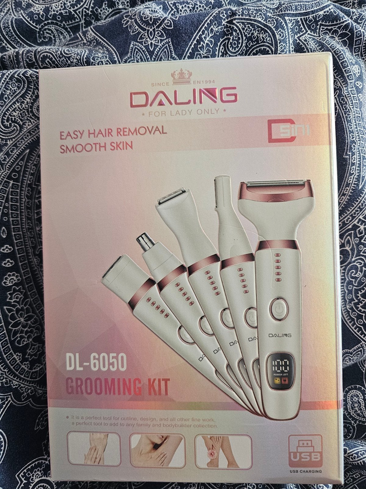 Daling DL-6050 Grooming Kit - Ontharing voor dames, Ophalen of Verzenden, Nieuw, Overige typen