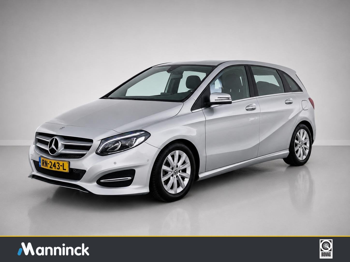 Mercedes-Benz B-klasse Navigatie|Stoelverwarming|Automaat|Bl, Gebruikt, 4 cilinders, 122 pk, Zilver of Grijs