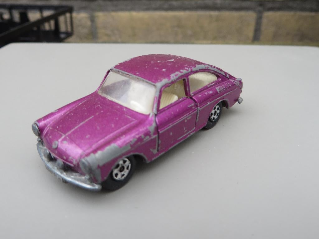 Matchbox No 67 Volkswagen 1600 TL, Ophalen of Verzenden, Gebruikt, Auto