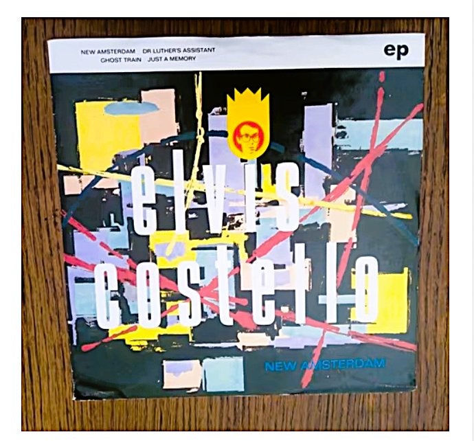 original EP- elvis costello - new Amsterdam  *1980*, EP, Overige genres, 7 inch, Ophalen of Verzenden