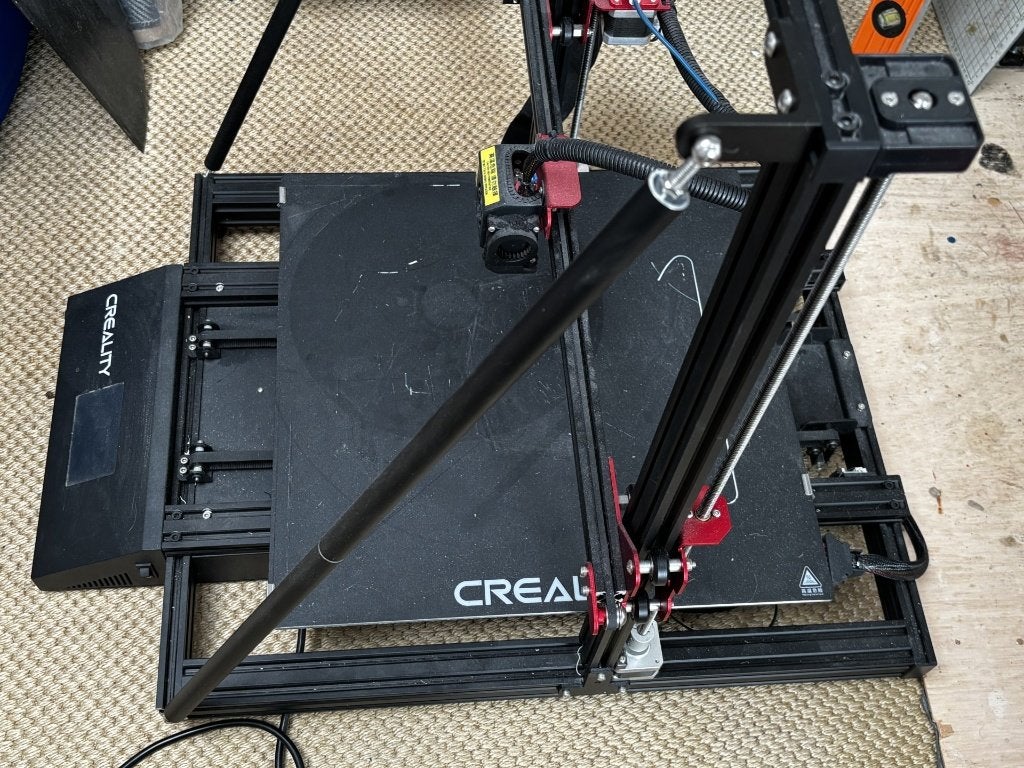 Creality grote 3D printer TM3D Max (plaat 47 cm), Ophalen, Gebruikt, Filament, Creality