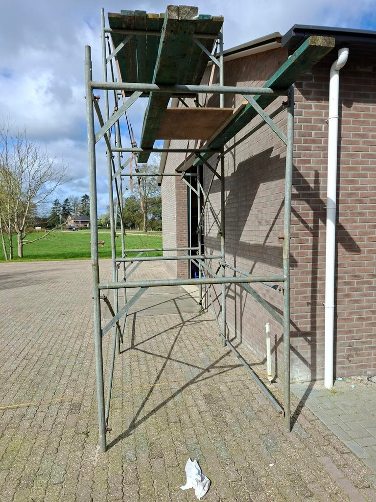 Metselsteiger steiger h bokken en schoren, Doe-het-zelf en Verbouw, Steigers, Ophalen