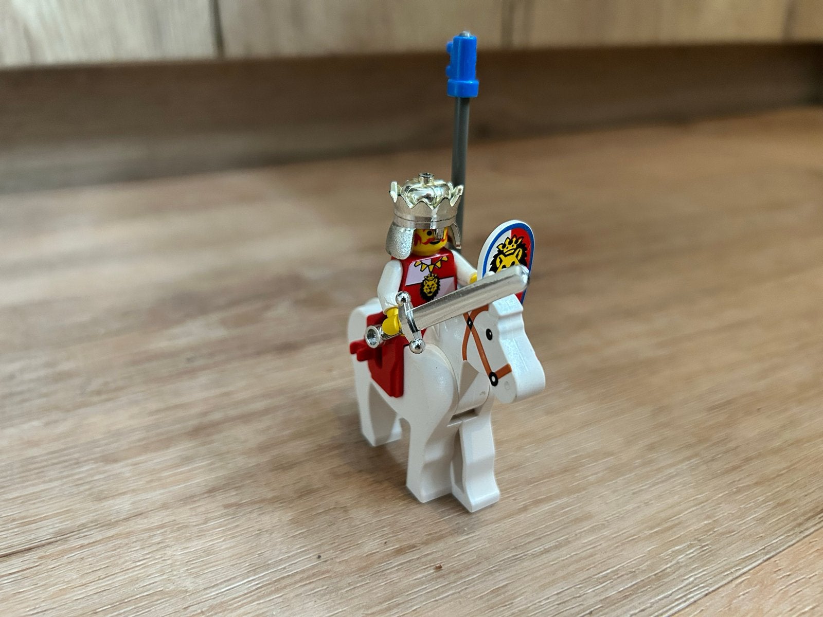 Lego Castle Koning te paard - Set 6008 kingdom, Gebruikt, Lego, Ophalen of Verzenden, Compleet