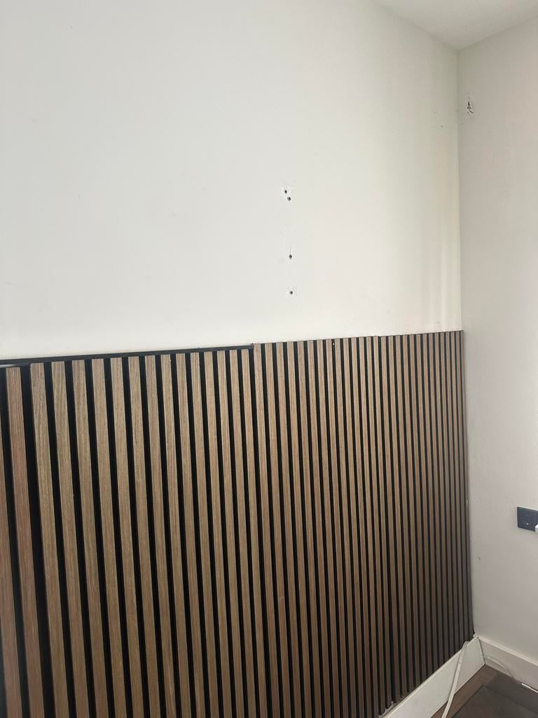 Akoestische lattenwand Hornbach - Voordelig af te halen, Ophalen of Verzenden, Zo goed als nieuw