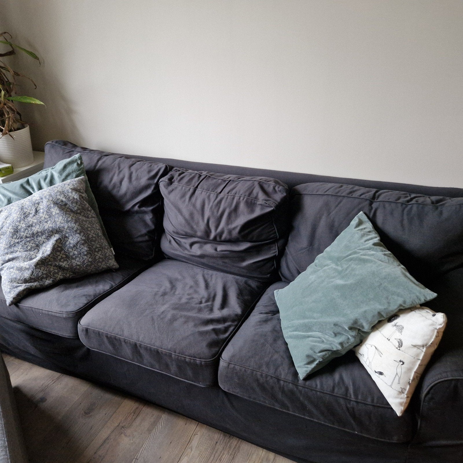 IKEA Ektorp 3-zitsbank, Ophalen, Gebruikt, Driepersoons, 75 tot 100 cm