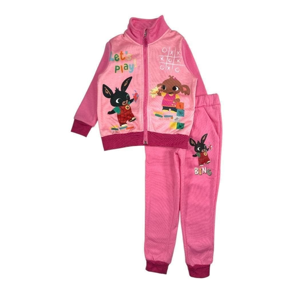 Bing Konijn Joggingpak LR - Maat 104 - 122 - 128, Meisje, Nieuw, Sport- of Zwemkleding, Bing